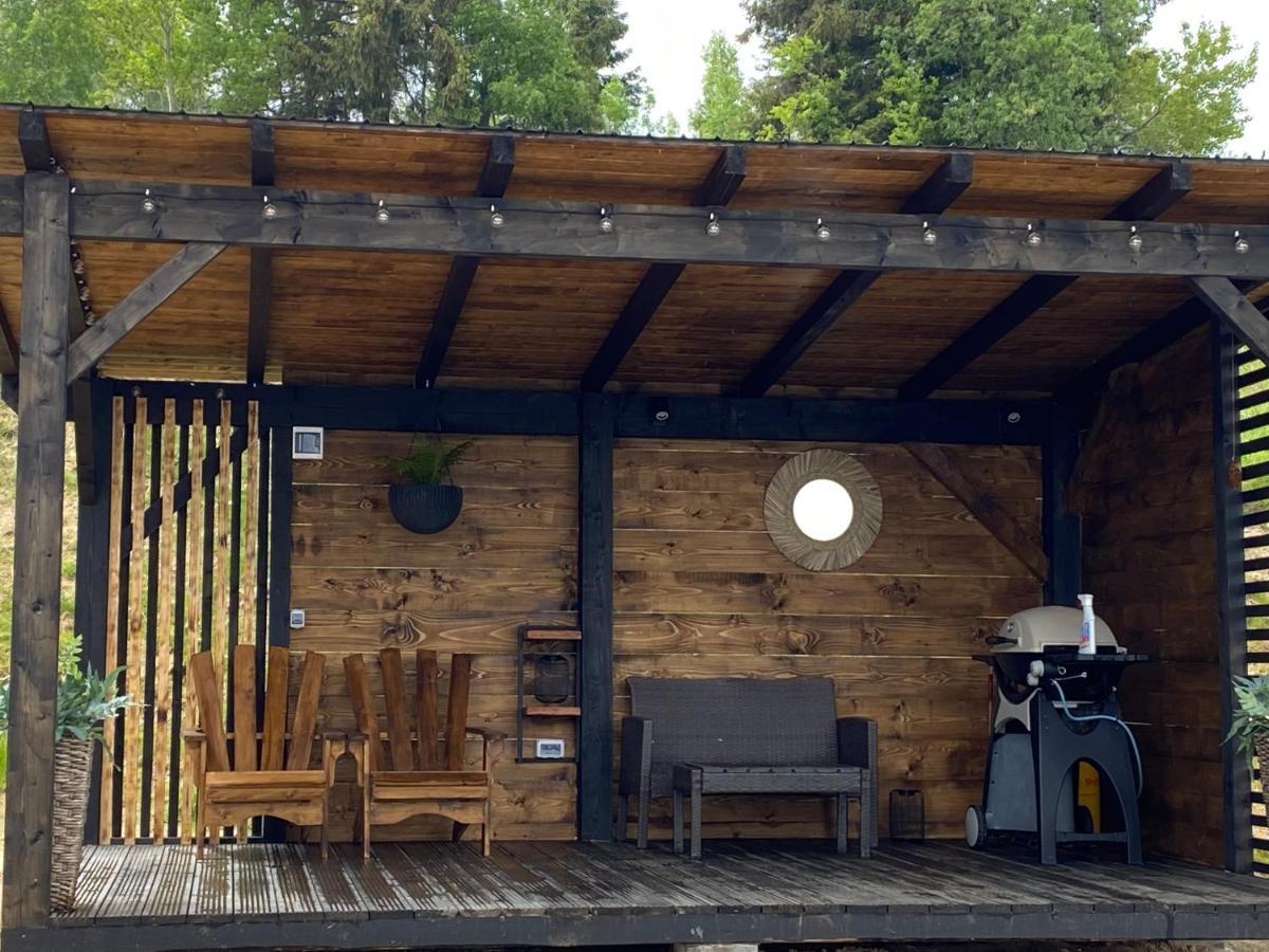 Nordik Cabin - Aframe With 2 Bedrooms Mărişel Kültér fotó